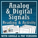 Analog and Digital Signals Activity Waves and their Applic