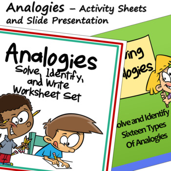 Preview of Analogies Activity Sheets and Slide Presentation