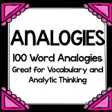 Analogies - 100 Word Analogies for Vocabulary Building