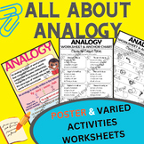 Analogies Activities: 40 Analogy Worksheets with Anchor Charts