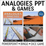 Analogies PowerPoint and Games