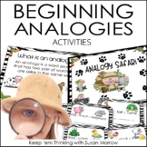 Analogies | PowerPoint | Game | Task Cards | Critical Thin