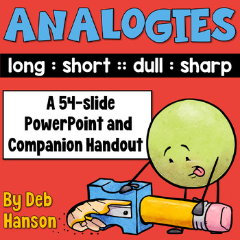 Preview of Analogies PowerPoint Lesson with Practice Exercises