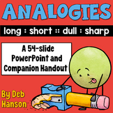 Analogies PowerPoint Lesson with Practice Exercises