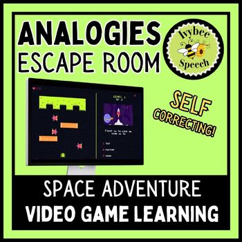 Preview of Analogies Space Adventure Digital Escape Room