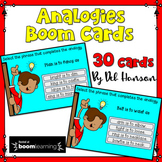 Analogies Task Cards: BOOM Cards