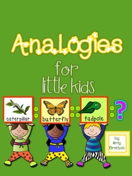 Preview of Analogies for Emergent and Beginning Literacy Learners
