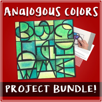 Preview of Analogous Colors | Art Project BUNDLE