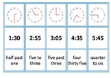 Analogue and Digital Time Memory Matching Game