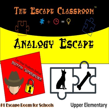 Preview of Analogy Escape Room (3 - 5 Grade) | The Escape Classroom