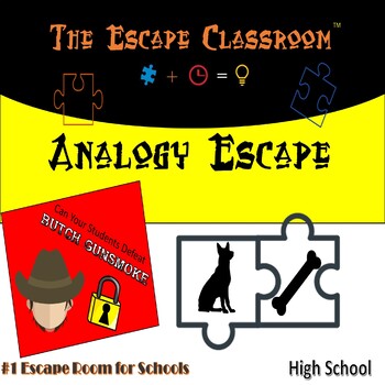 Preview of Analogy Escape Room (9 - 12 Grade) | The Escape Classroom