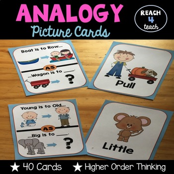 Preview of Analogy Picture Cards