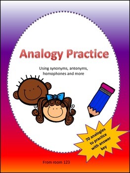 Preview of Analogy Practice Printables