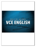 Analysing Argument Study Guide (VCE English)