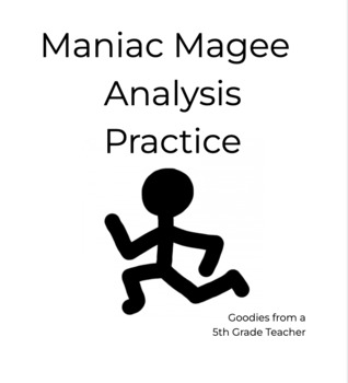 Preview of Analysis Practice with Maniac Magee