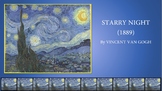 Analysis Slideshow of artwork Starry Night by Vincent van Gogh