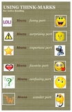 Analysis during reading: Symbols to use poster