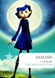 Analysis of 'Coraline' Film and Novel Printable Student Workbook