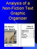 Analysis of a Non-Fiction Text Graphic Organizer