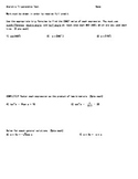 Analytic Trigonometry Test V1-V3 (the mathsmith)