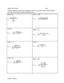 Analytical/Algebraic Limits Circuit *Editable*