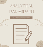 Analytical Paragraph (CER)