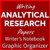 Analytical Research Paper Writer's Notebook Graphic Organizer