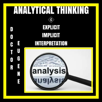 Preview of Analytical Thinking Chart