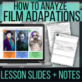 Analyze Film Adaptations - A Lesson for Film Analysis and 