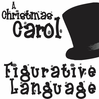 Preview of A CHRISTMAS CAROL Activity - Figurative Language Devices - Analyze 55 Quotes