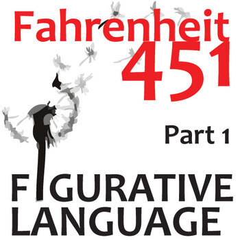 Preview of Analyze & Interpret FAHRENHEIT 451 Figurative Language Devices (Part 1) Bradbury