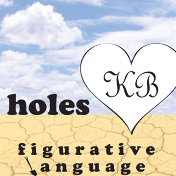 Preview of Analyze & Interpret HOLES Figurative Language Devices (58 quotes)