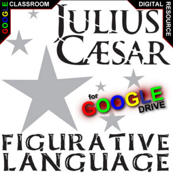Preview of JULIUS CAESAR Activity Figurative Language DIGITAL Analyze & Interpret 57 Quotes
