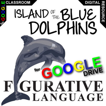 Preview of Analyze & Interpret THE ISLAND OF THE BLUE DOLPHINS Figurative Language DIGITAL