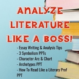 Analyze Literature Like a Boss! BUNDLE