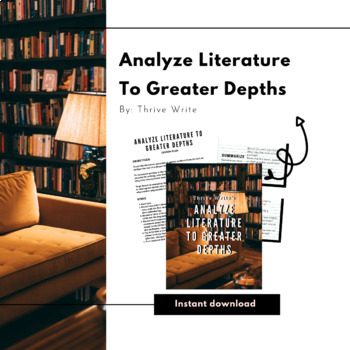 Preview of Analyze Literature to Greater Depths