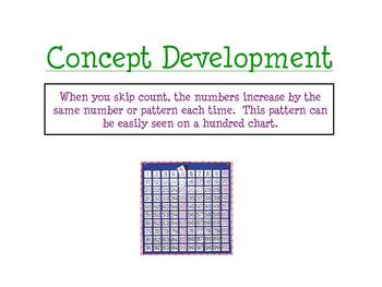 Preview of Patterns in Skip Counting Full Lesson (Day 1 Smartboard)