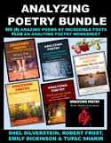 Analyze Poetry BUNDLE: Using Poetry throughout the year to