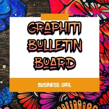Preview of Analyze a Graph Bulletin Board for Any Business Class