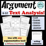 Analyzing Argument - Claims- Evidence- Reasons - Ethos Pat