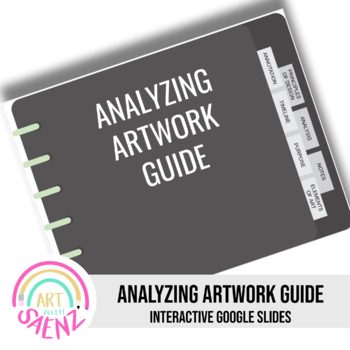Preview of Analyzing Artwork Interactive Guide 