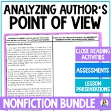 Analyzing Author's Point of View in NonFiction Texts - 4 C
