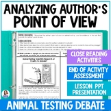 Author's Point of View - Point of View Nonfiction Activiti