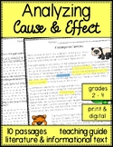 Reading Comprehension Passage and Questions: Cause and Effect