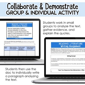 Analyzing Characterization Digital Collaborative Analysis Activity