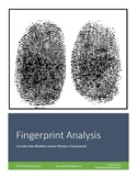 Analyzing Fingerprints as Evidence: Fingerprint Minutiae