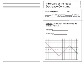 Preview of Analyzing Graphs Foldable