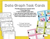 Analyzing Graphs and Data Task Cards Third Grade