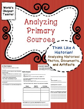Preview of Analyzing Historical Photos, Documents, and Artifacts