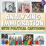 Immigration Political Cartoon Analysis Activity